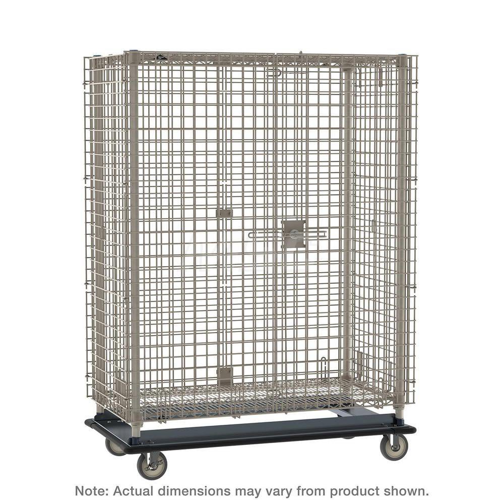Steel Security Unit: 1,600 lb Capacity, 2 Shelf