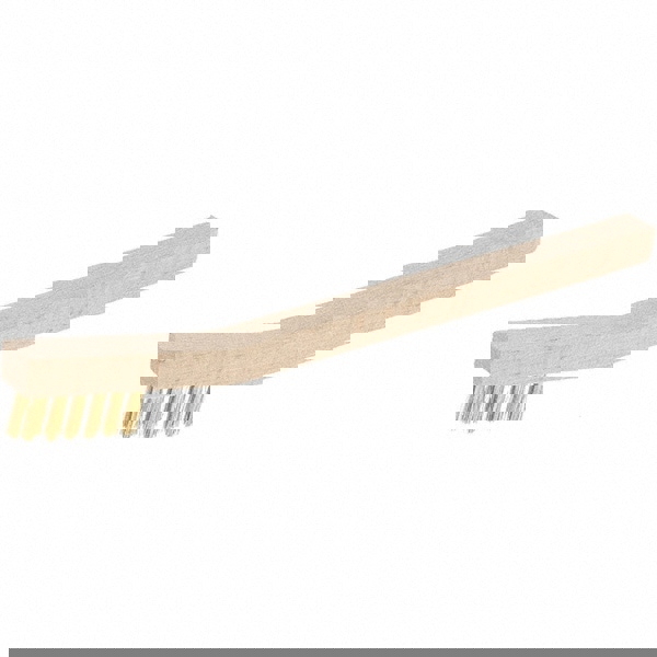 Welder Brush, 2 Rows, Brass