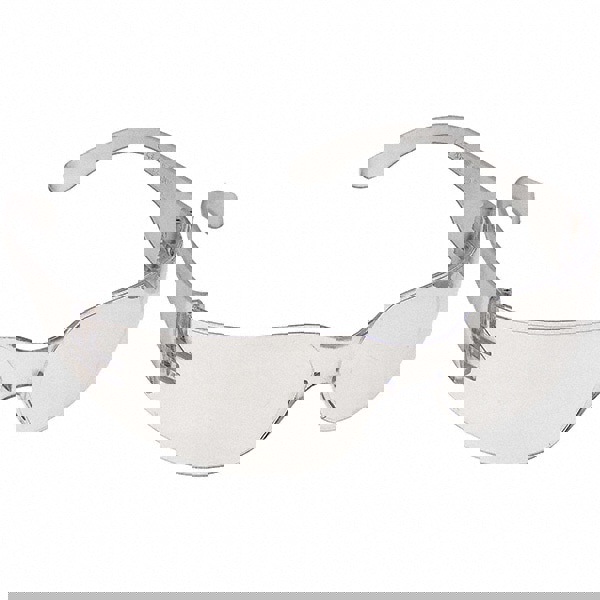 Safety Glass: Anti-Fog & Scratch-Resistant, Polycarbonate, Clear Lenses, Full-Framed