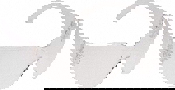 Safety Glass: Anti-Fog & Scratch-Resistant, Polycarbonate, Clear Lenses, Frameless, UV Protection