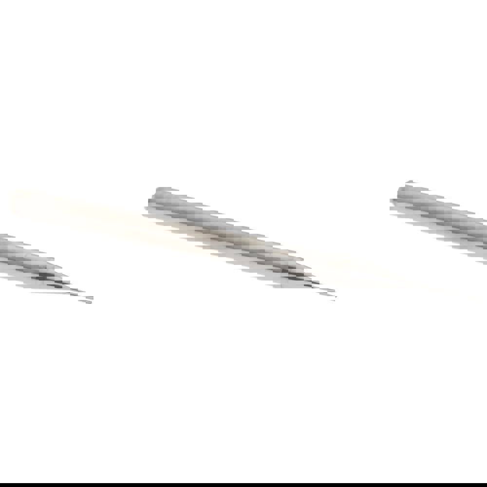 Chucking Reamer: 0.4 mm Dia, 50 mm OAL, 2.5 mm Flute Length, Spiral Flute, Straight Shank, Solid Carbide