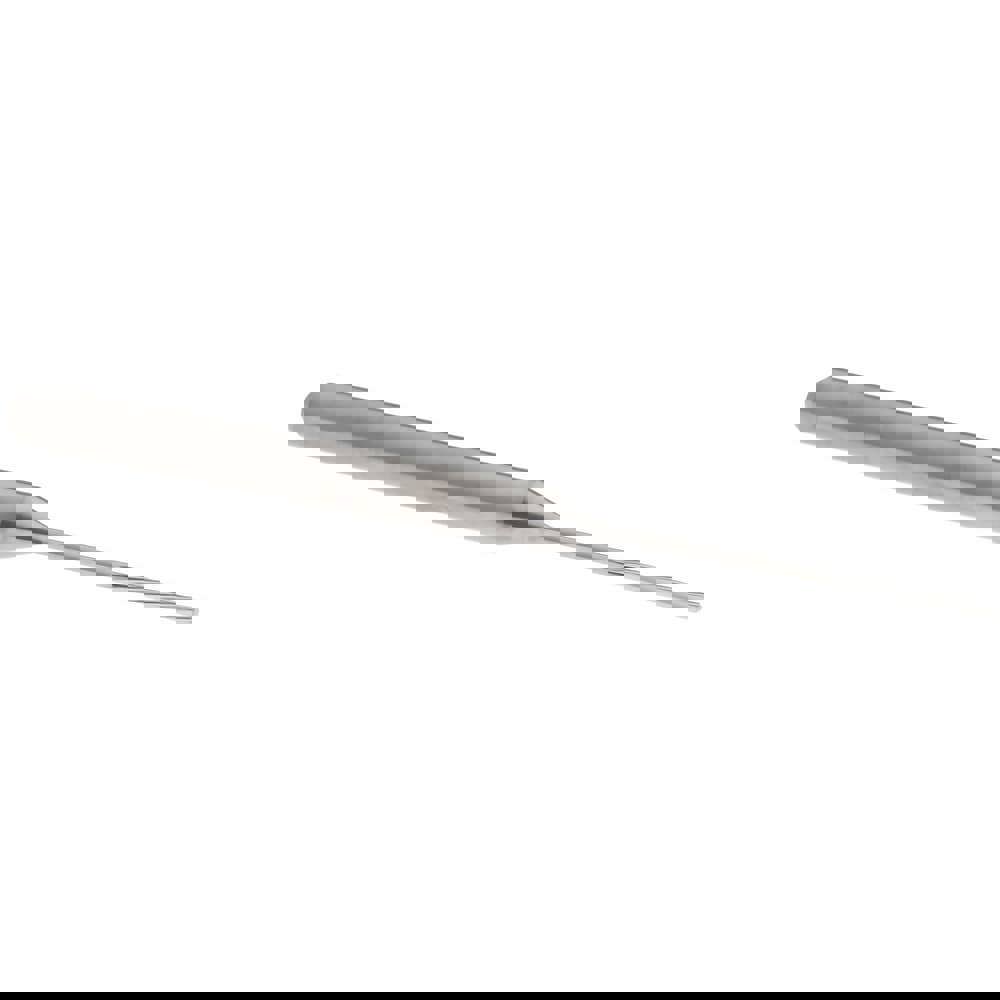 Chucking Reamer: #68, 50 mm OAL, 7 mm Flute Length, Spiral Flute, Straight Shank, Solid Carbide