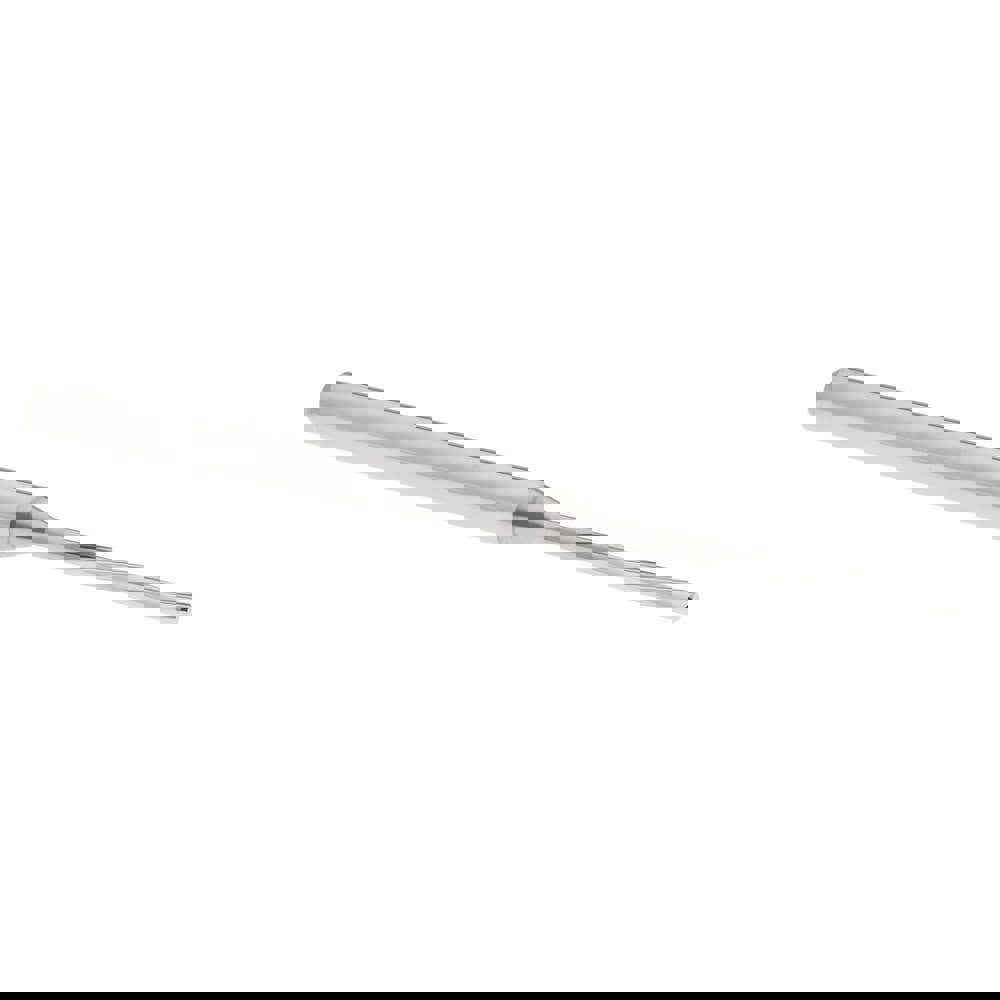 Chucking Reamer: 1.28 mm Dia, 50 mm OAL, 10 mm Flute Length, Spiral Flute, Straight Shank, Solid Carbide