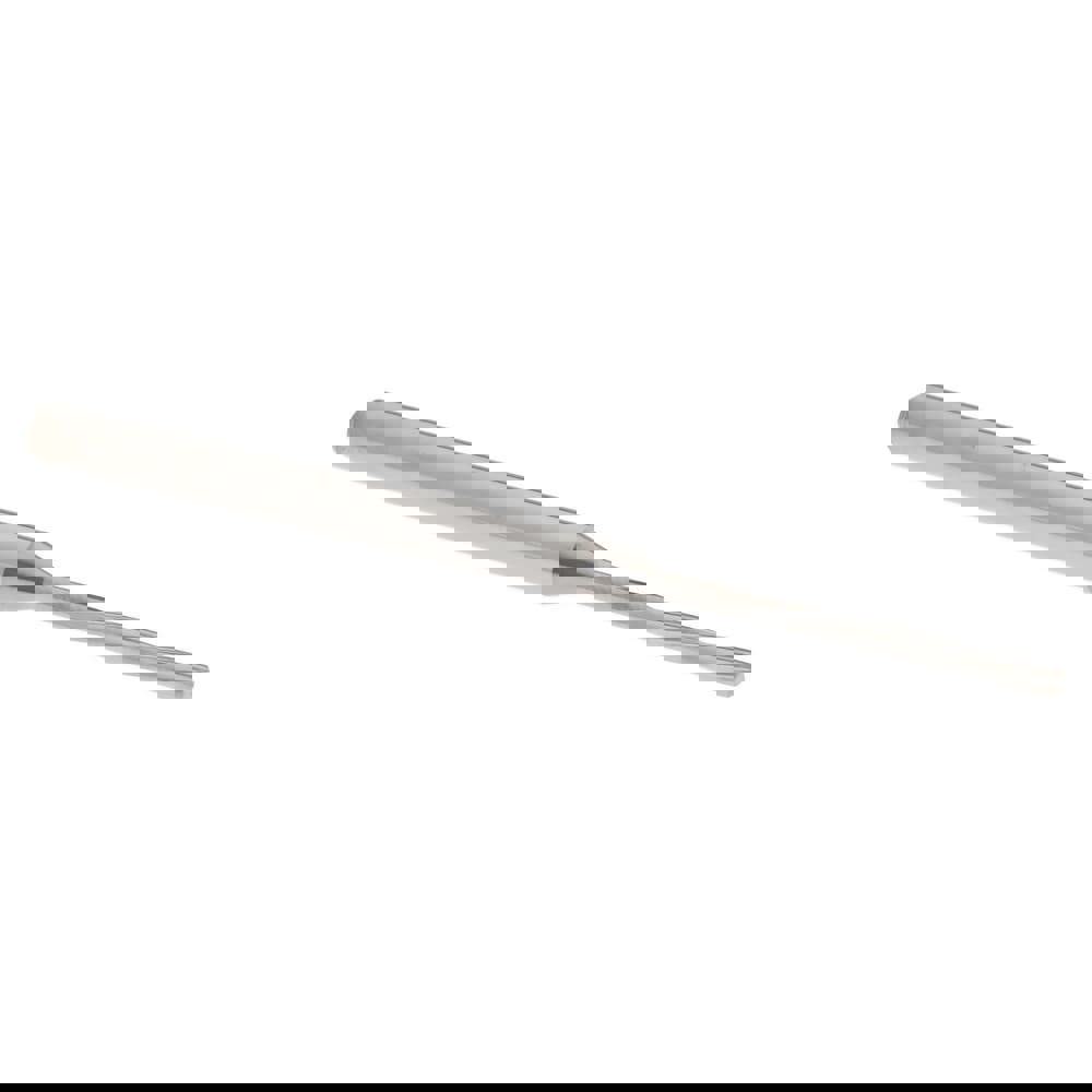 Chucking Reamer: 1.36 mm Dia, 50 mm OAL, 10 mm Flute Length, Spiral Flute, Straight Shank, Solid Carbide