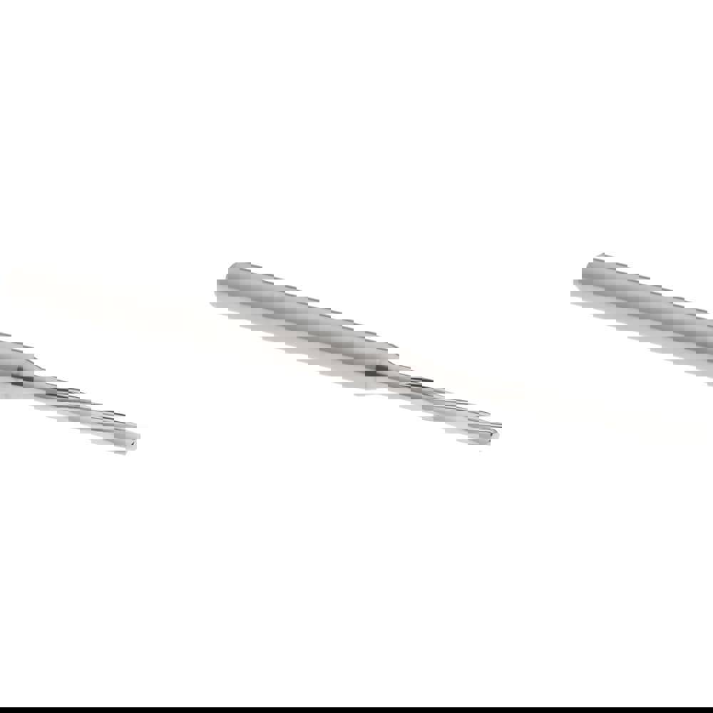 Chucking Reamer: 1.63 mm Dia, 50 mm OAL, 10 mm Flute Length, Spiral Flute, Straight Shank, Solid Carbide