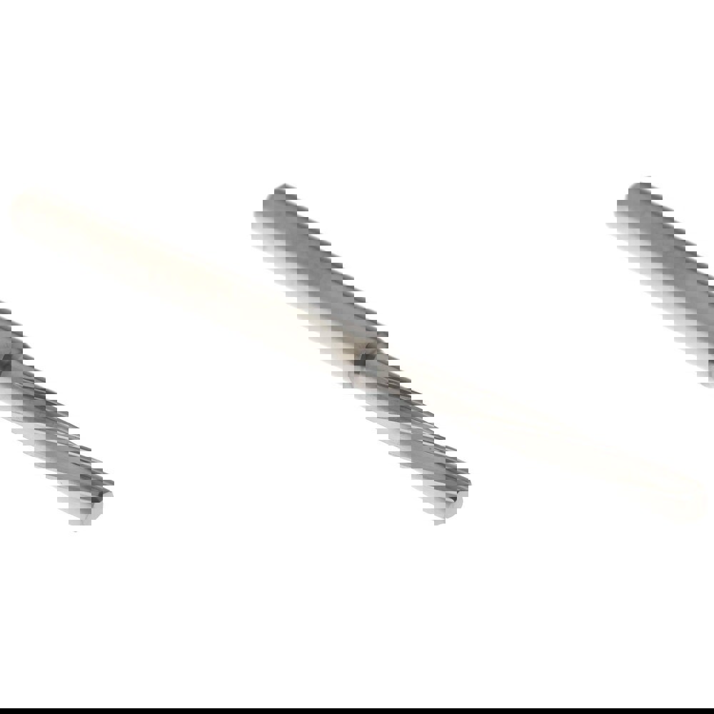 Chucking Reamer: #43, 50 mm OAL, 11 mm Flute Length, Spiral Flute, Straight Shank, Solid Carbide