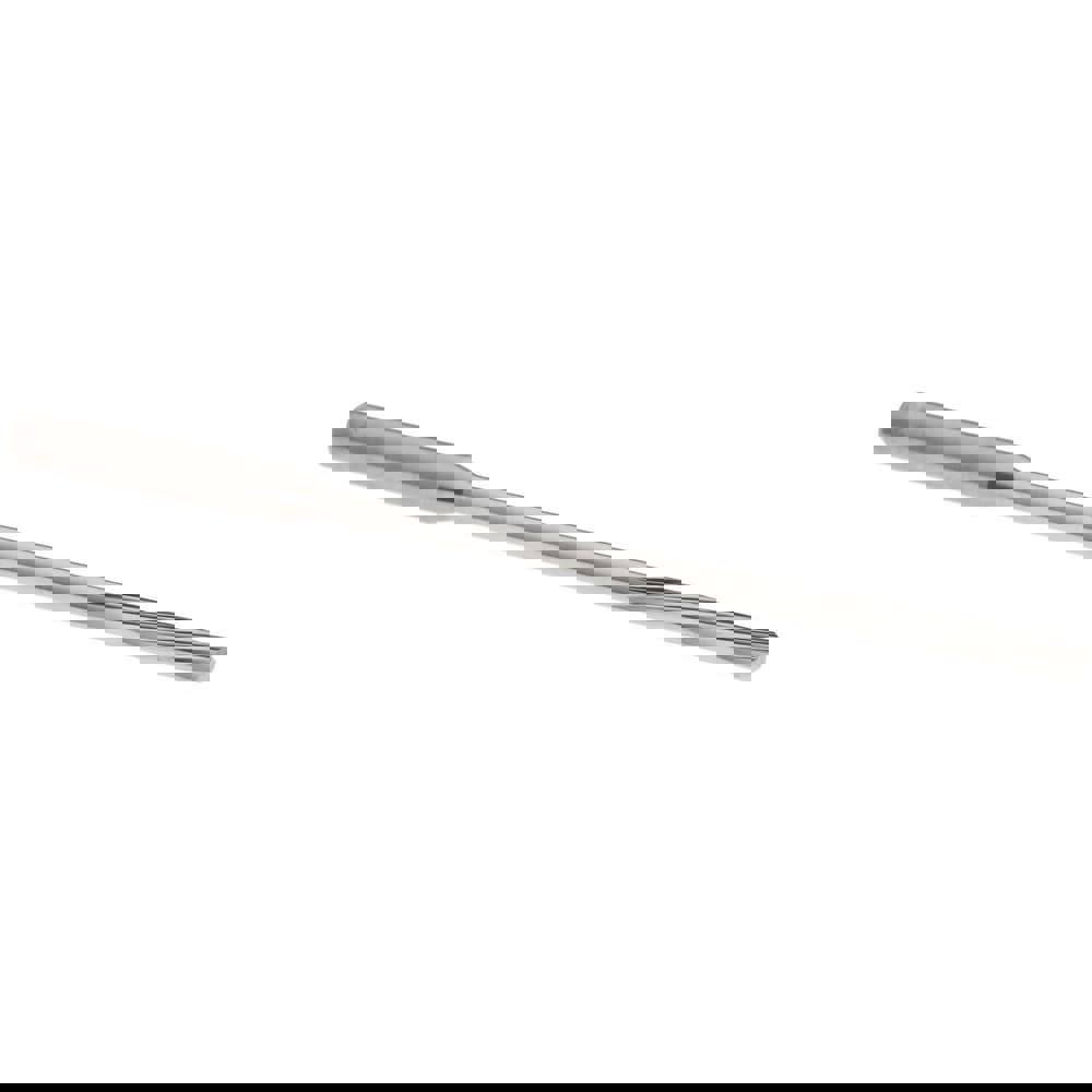 Chucking Reamer: #39, 75 mm OAL, 14 mm Flute Length, Spiral Flute, Straight Shank, Solid Carbide