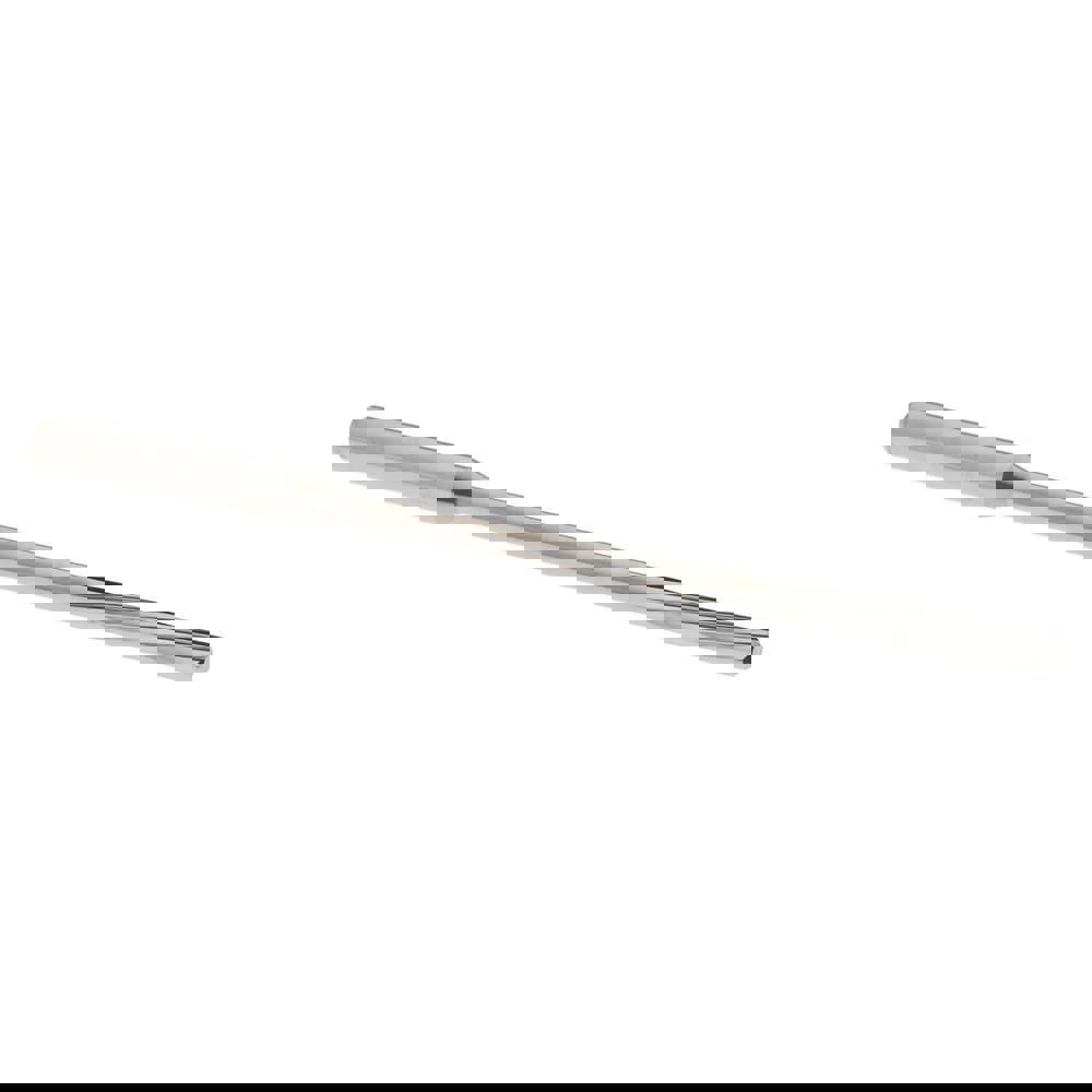 Chucking Reamer: #38, 75 mm OAL, 14 mm Flute Length, Spiral Flute, Straight Shank, Solid Carbide