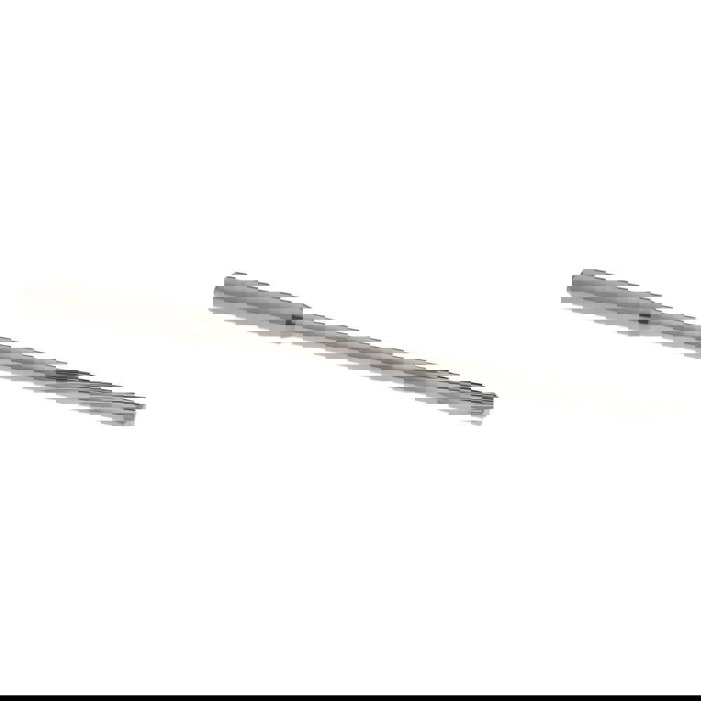 Chucking Reamer: #35, 75 mm OAL, 14 mm Flute Length, Spiral Flute, Straight Shank, Solid Carbide