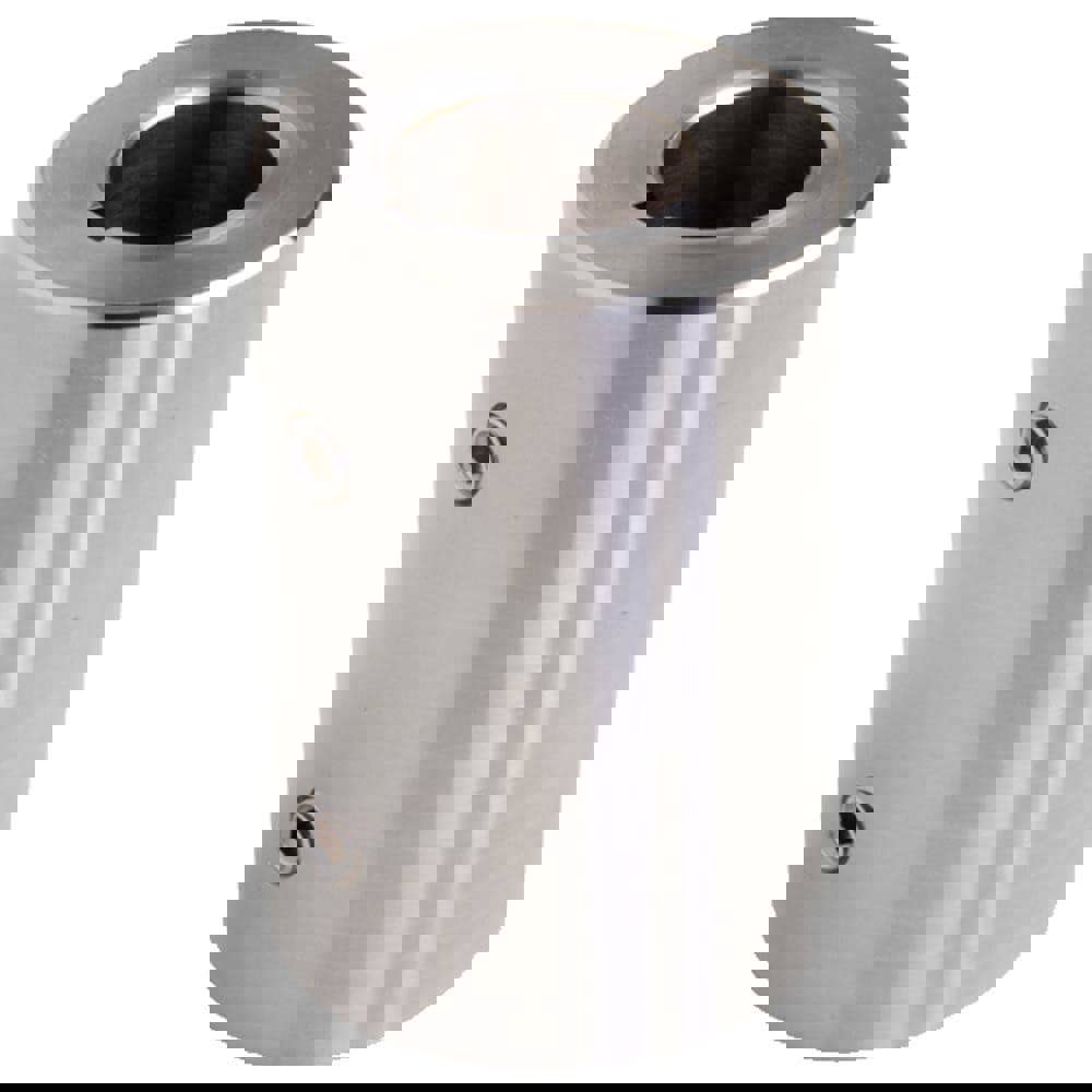 35mm Inside x 63mm Outside Diam, Metric Set Screw Rigid Coupling with Keyway