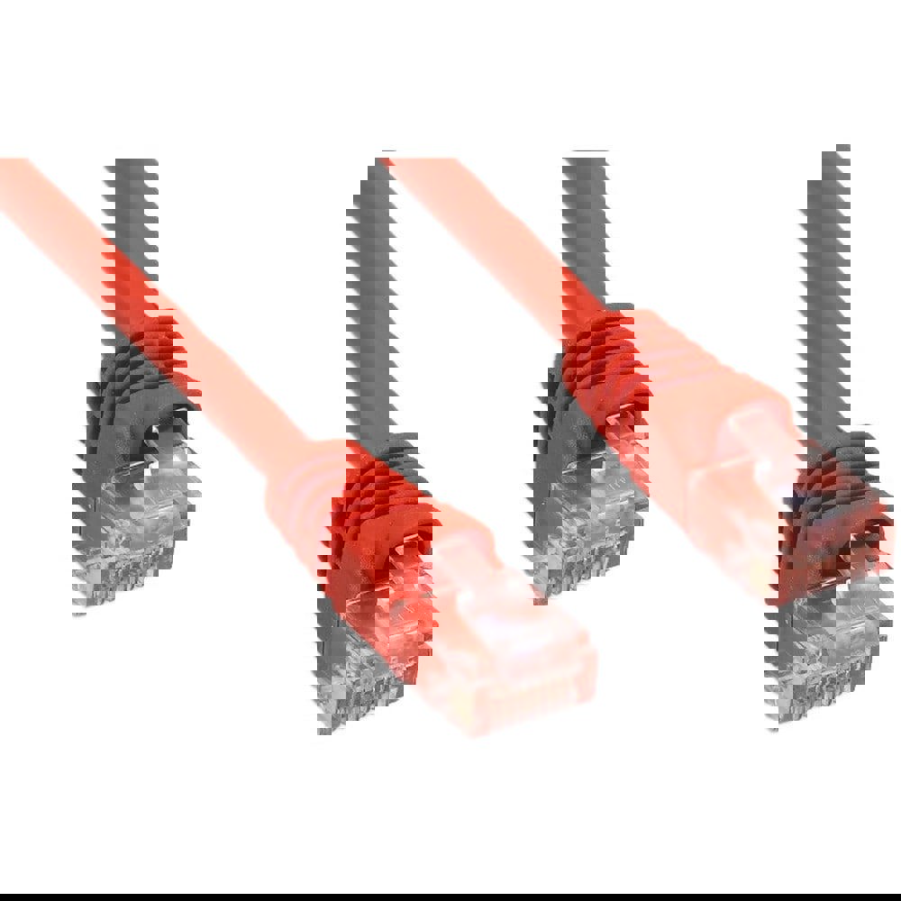 Network & Ethernet Cable; Wire Size: 24.000 ; Transmission Speed: 350MHz ; Color: Red ; Number Of Wires: 8.000
