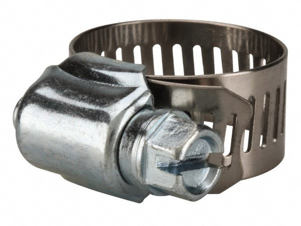Worm Gear Clamp: SAE 8, 7/16 to 1