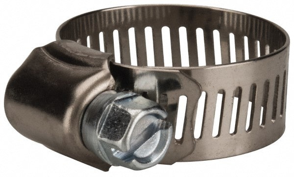 Worm Gear Clamp: SAE 12, 1/2 to 1-1/4