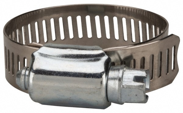 Worm Gear Clamp: SAE 20, 3/4 to 1-3/4
