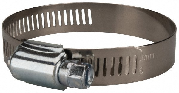 Worm Gear Clamp: SAE 36, 1-3/4 to 2-3/4