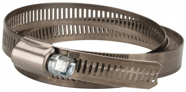 Worm Gear Clamp: SAE 164, 2 to 10-3/4