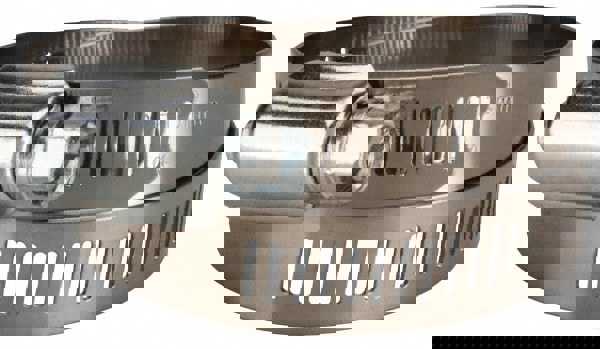 Worm Gear Clamp: SAE 64, 2-1/2 to 4-1/2