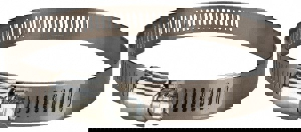 Worm Gear Clamp: SAE 60, 3-1/4 to 4-1/4