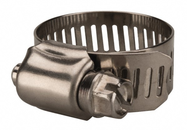 Worm Gear Clamp: SAE 12, 1/2 to 1-1/4