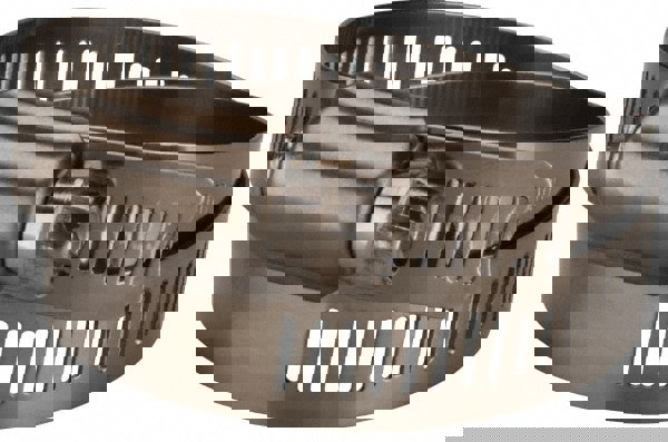 Worm Gear Clamp: SAE 64, 2-1/2 to 4-1/2