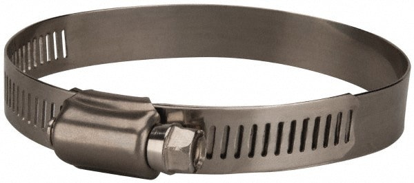 Worm Gear Clamp: SAE 48, 2-1/2 to 3-1/2