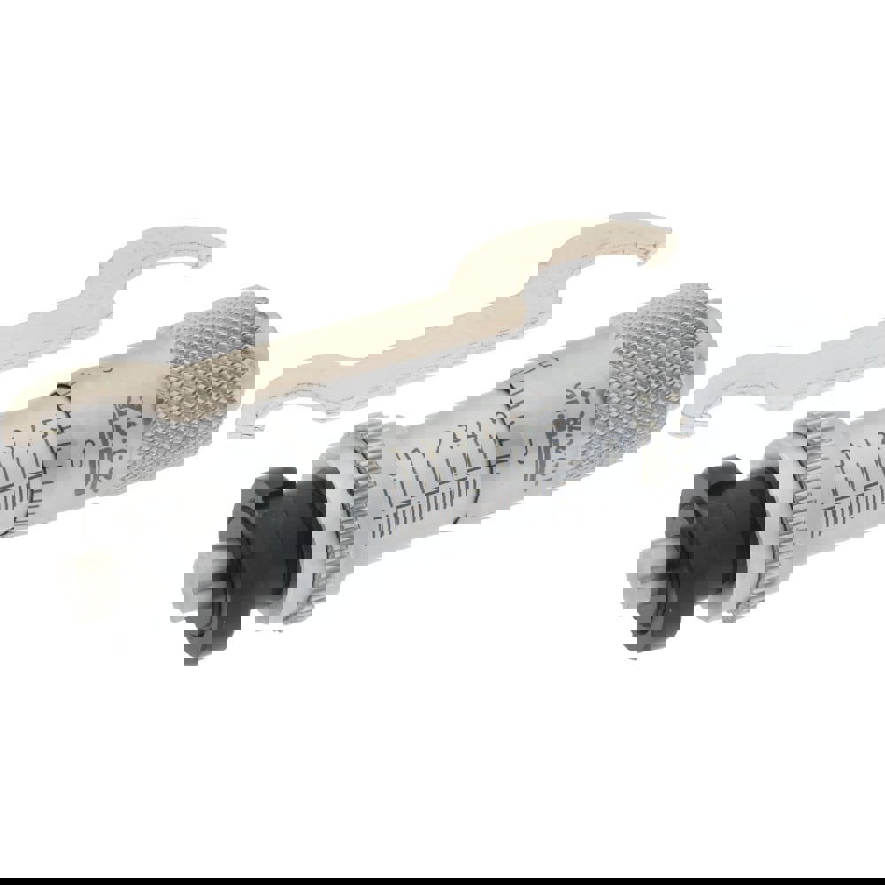 1/2 Inch, 0.51 Inch Thimble, 0.2 Inch Spindle Diameter x Mechanical Micrometer Head