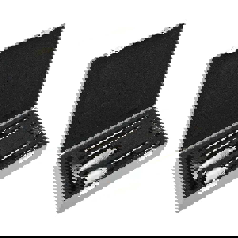 Mechanical Depth Micrometer: 4'' Range, 4 Rods