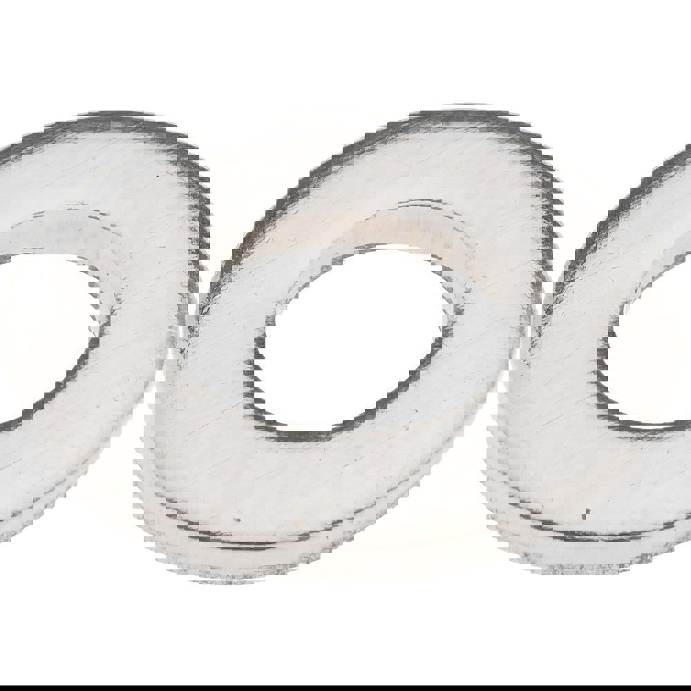 6L Screw Standard Flat Washer: Grade 300 Stainless Steel, Plain Finish