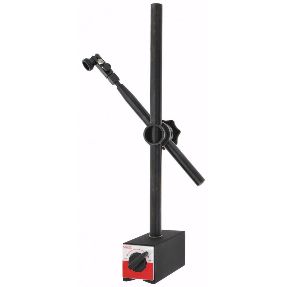 Magnetic Indicator Base: 117 mm Base Length, 50 mm Base Width, 55 mm Base Height, with On, Off Switch