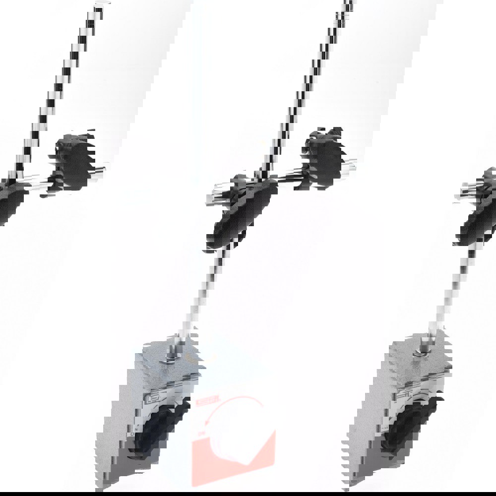 Magnetic Indicator Base: 60 mm Base Length, 50 mm Base Width, 55 mm Base Height