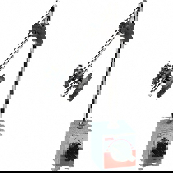 Magnetic Indicator Base: 60 mm Base Length, 50 mm Base Width, 55 mm Base Height