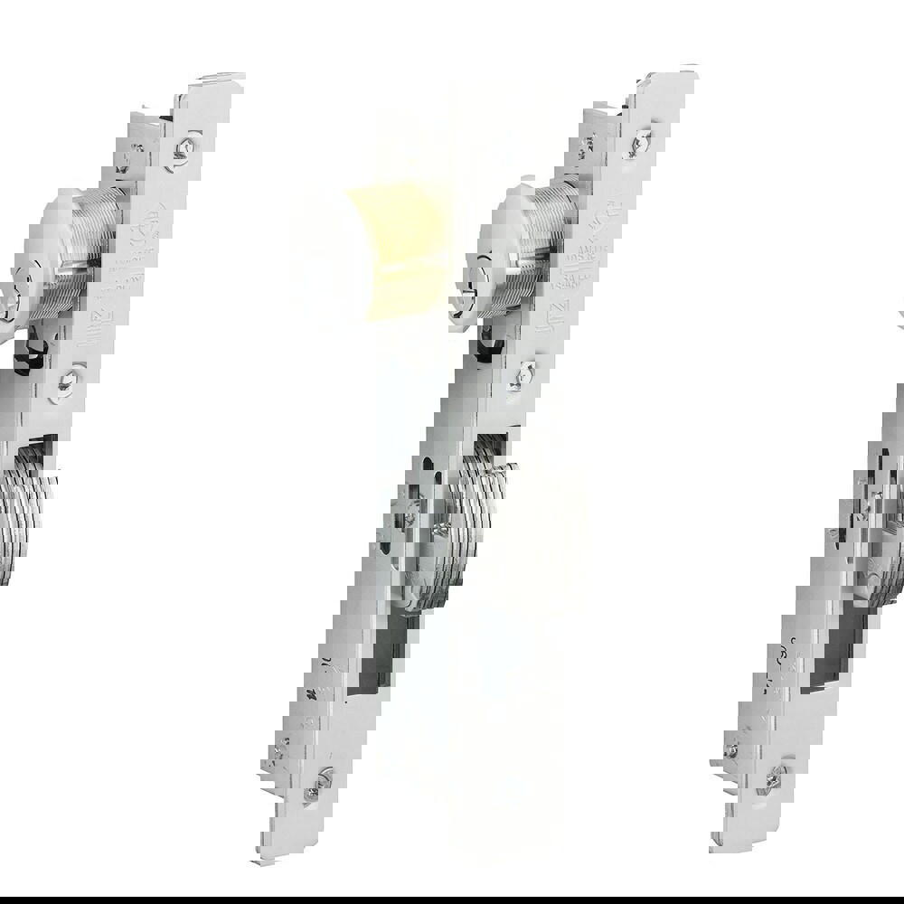 Deadbolts; Deadbolt Type: Deadlock ; Lock Type: Keyless ; Key Type: Keyless ; Mount Type: Surface ; Material: Aluminum ; Minimum Door Thickness: 1.5in