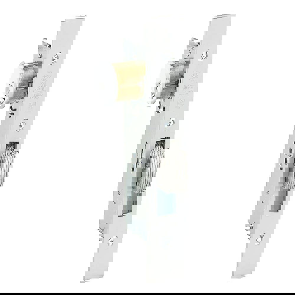 Deadbolts; Deadbolt Type: Deadlock ; Lock Type: Keyless ; Key Type: Keyless ; Mount Type: Surface ; Material: Aluminum ; Minimum Door Thickness: 1.75in