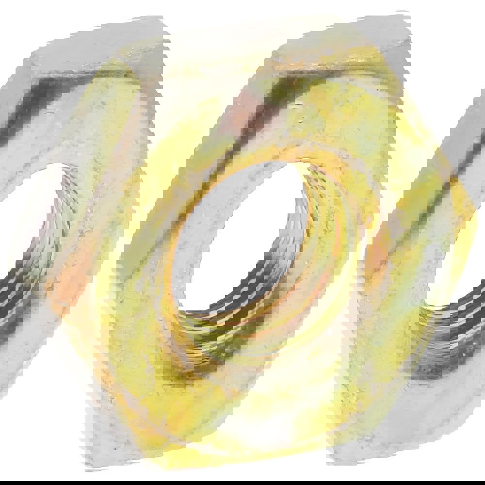 Hex Nut: #10-32, Grade A Steel, Cadmium-Plated