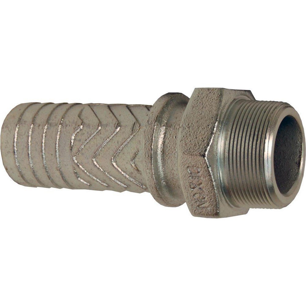 Suction & Discharge Hose Couplings; Type: Boss Male Stem ; Coupling Type: Hose x MNPT ; Coupling Descriptor: Male Stem x Hose ; Material: Iron ; Coupler Size (Fractional Inch): 3 ; Thread Size: 3