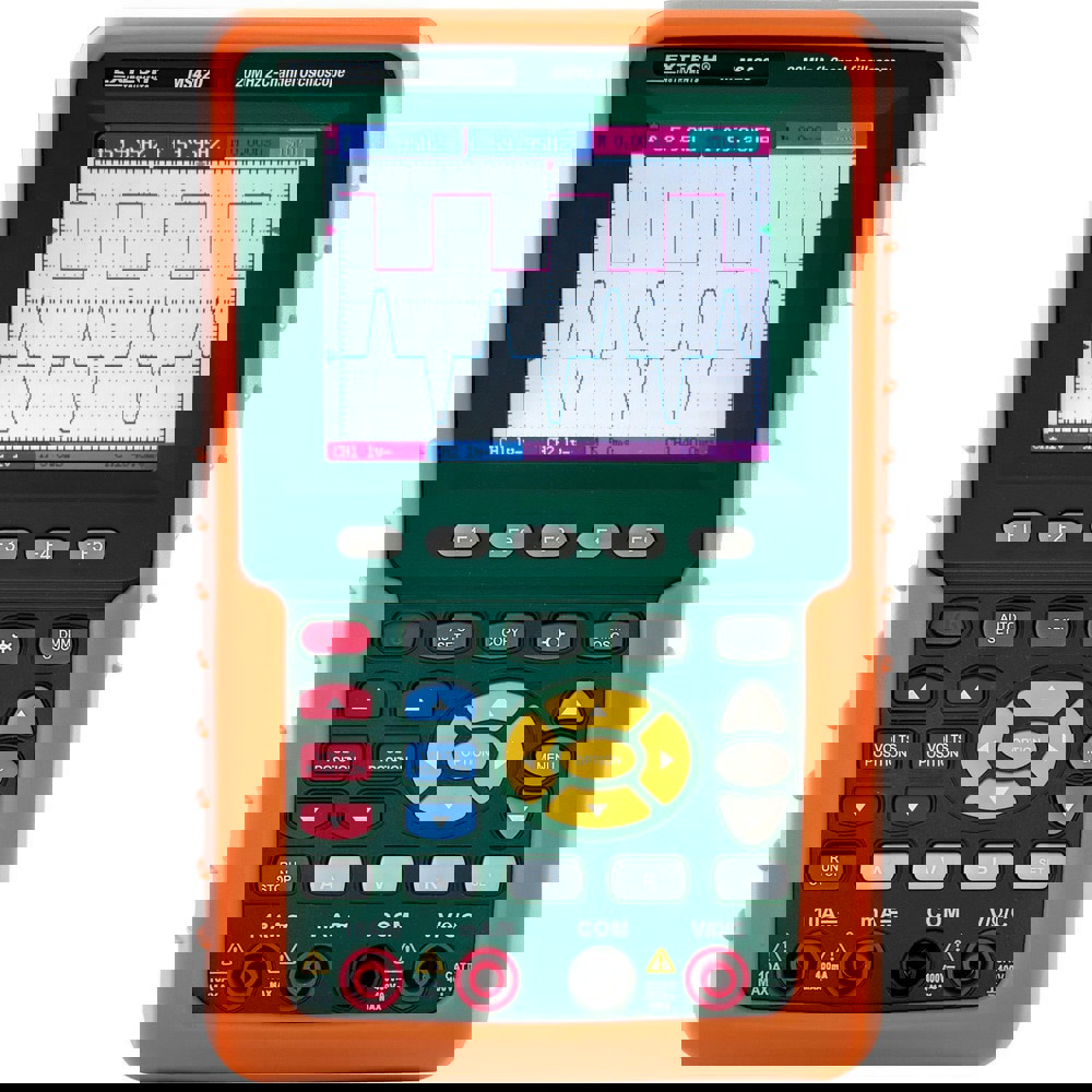 Oscilloscopes; Oscilloscope Type: Handheld Digital Oscilloscope ; Bandwidth (MHz): 20MHz ; Number of Channels: 2 ; Display Type: LCD ; Maximum Vertical Deflection (mV/div): 5V/DIV ; Minimum Vertical Deflection (mV/div): 5MV/DIV