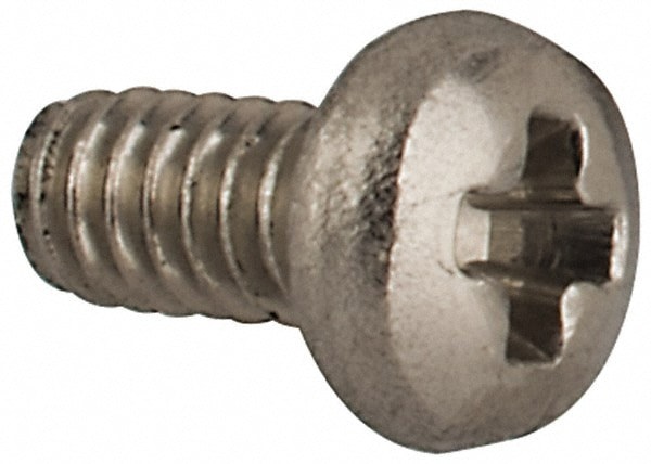 Machine Screw: #0-80 x 1/8