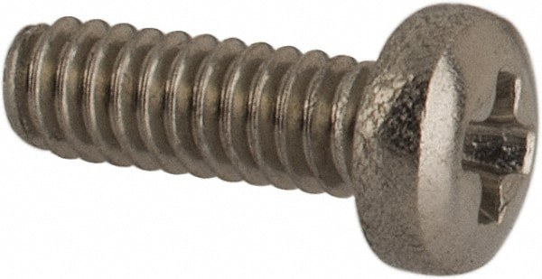 Machine Screw: #0-80 x 3/16