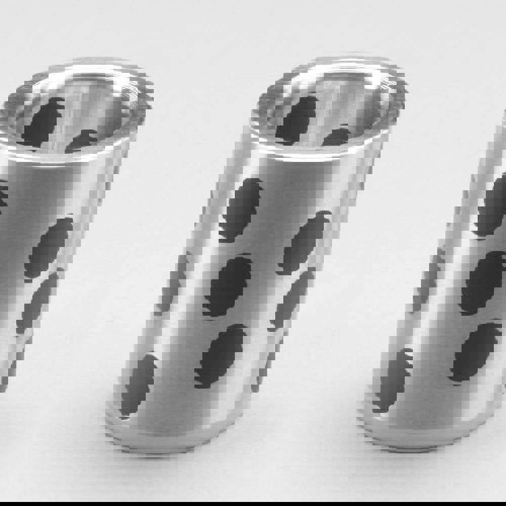 Die & Mold Straight Bushings; Material: Aluminum Bronze ; Inside Diameter: 0.75in ; Inside Diameter (Decimal Inch): 0.7500; 0.75in ; Body Diameter: 1.1255in ; Attachment Method: Press-Fit ; Lubrication Type: Self-Lubricating