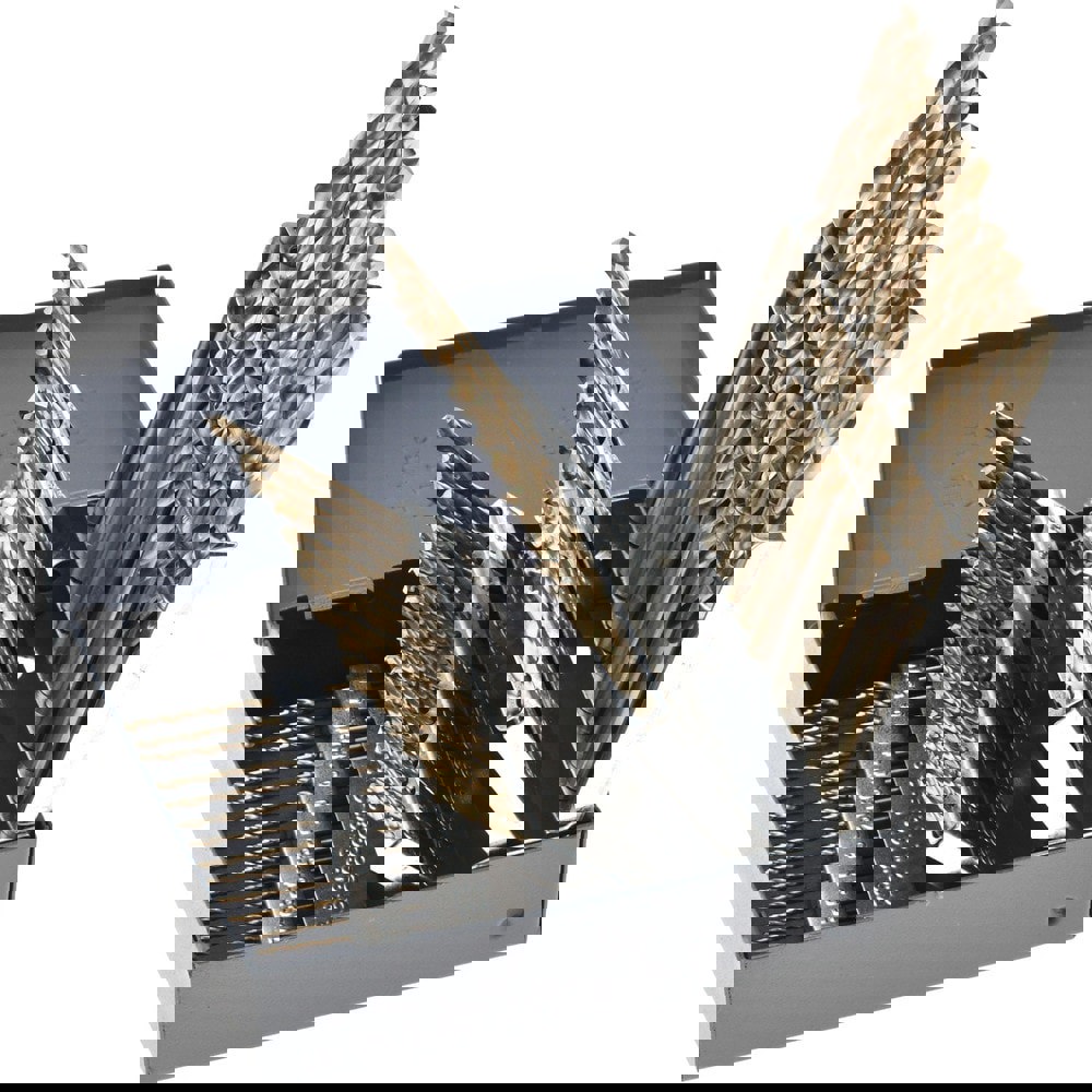 Drill Bit Set: Jobber Length Drill Bits,