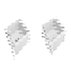 24X24X10 MOP BASIN W/ DRN