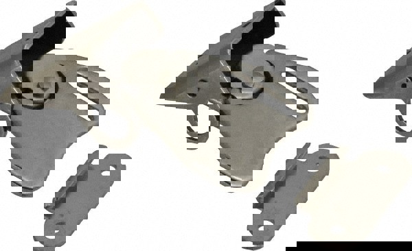 Padlockable Wing Turn Door Latch: 1-1/2