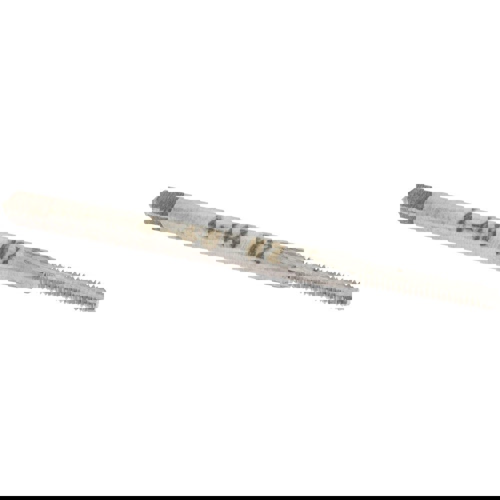 Straight Flute Tap: #4-48 UNF, 3 Flute, Bottoming Chamfer, 2B Class of Fit, HSS, Bright/Uncoated Finish