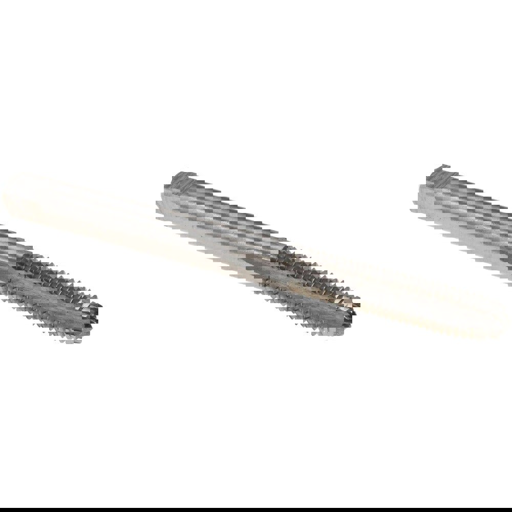 Straight Flute Tap: #10-32 UNF, 4 Flutes, Plug, 3B Class of Fit, High Speed Steel, Bright/Uncoated