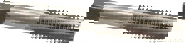 Straight Flute Tap: 5/8-11 UNC, 4 Flute, Plug Chamfer, HSS, Bright/Uncoated Finish