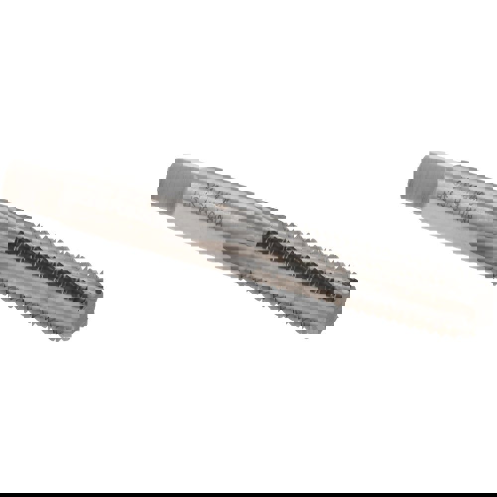 Straight Flute Tap: 5/16-18 UNC, 4 Flutes, Bottoming, 3B Class of Fit, High Speed Steel, Bright/Uncoated