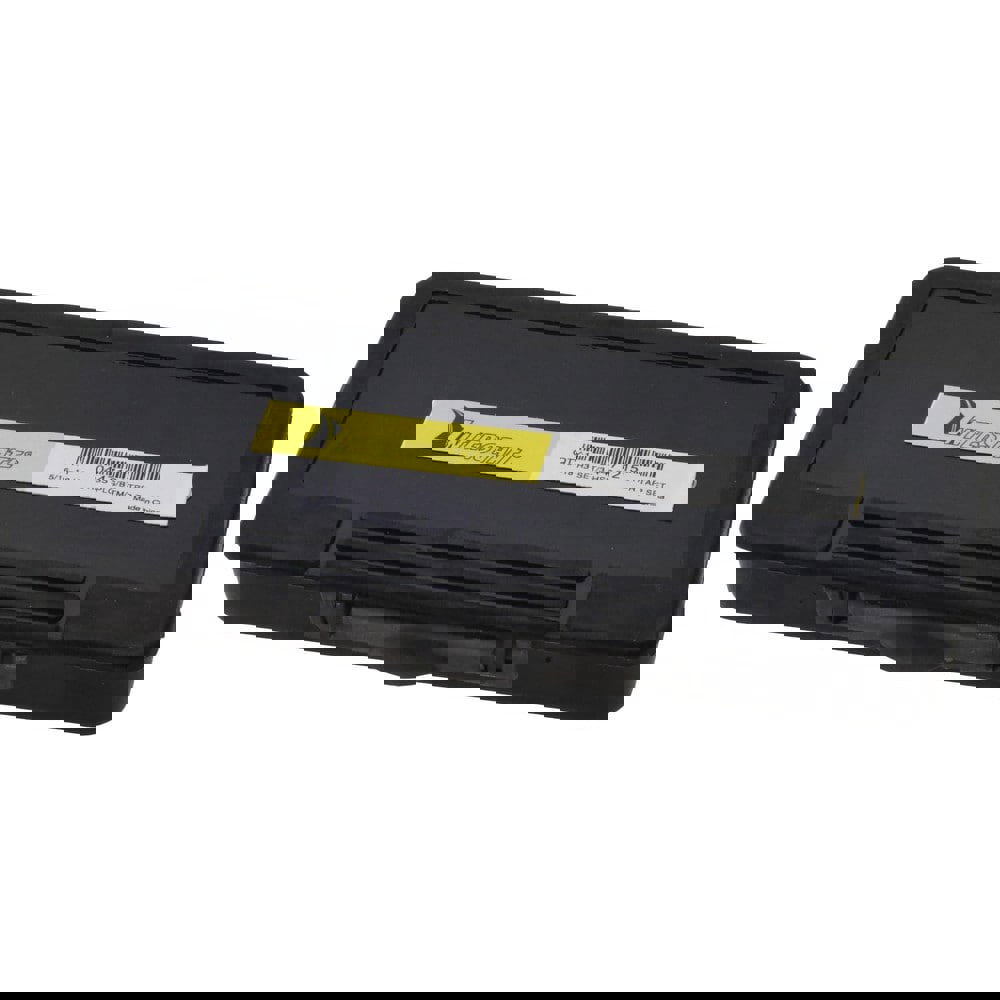 Tap Set: 5/16-18 UNC, 4 Flute, High Speed Steel, Bright Finish