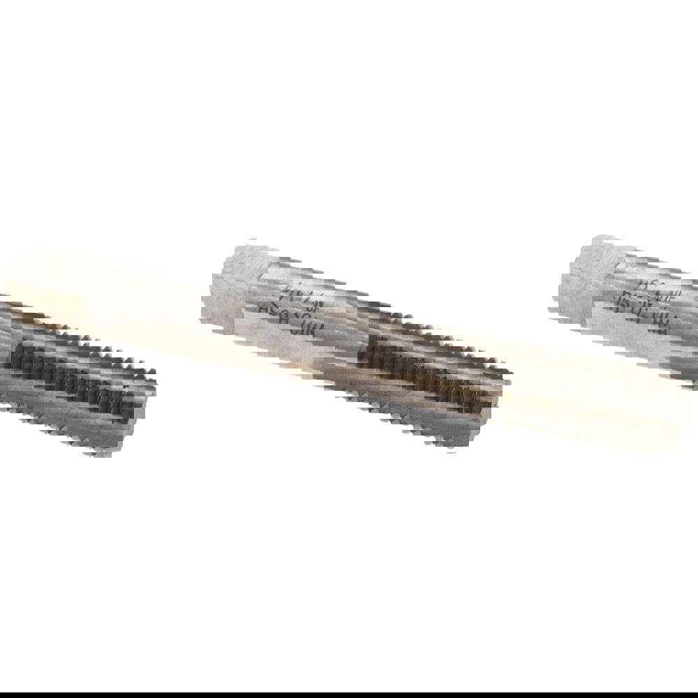 Straight Flute Tap: 5/16-24 UNF, 4 Flutes, Bottoming, 3B Class of Fit, High Speed Steel, Bright/Uncoated