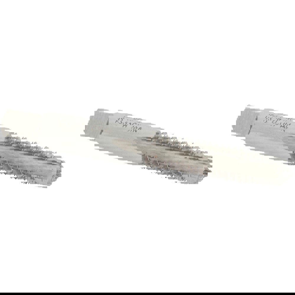 Straight Flute Tap: 3/8-16 UNC, 4 Flutes, Taper, 3B Class of Fit, High Speed Steel, Bright/Uncoated