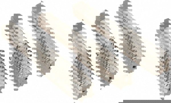 Tap Set: 3/4-10 UNC, 4 Flute, High Speed Steel, Bright Finish